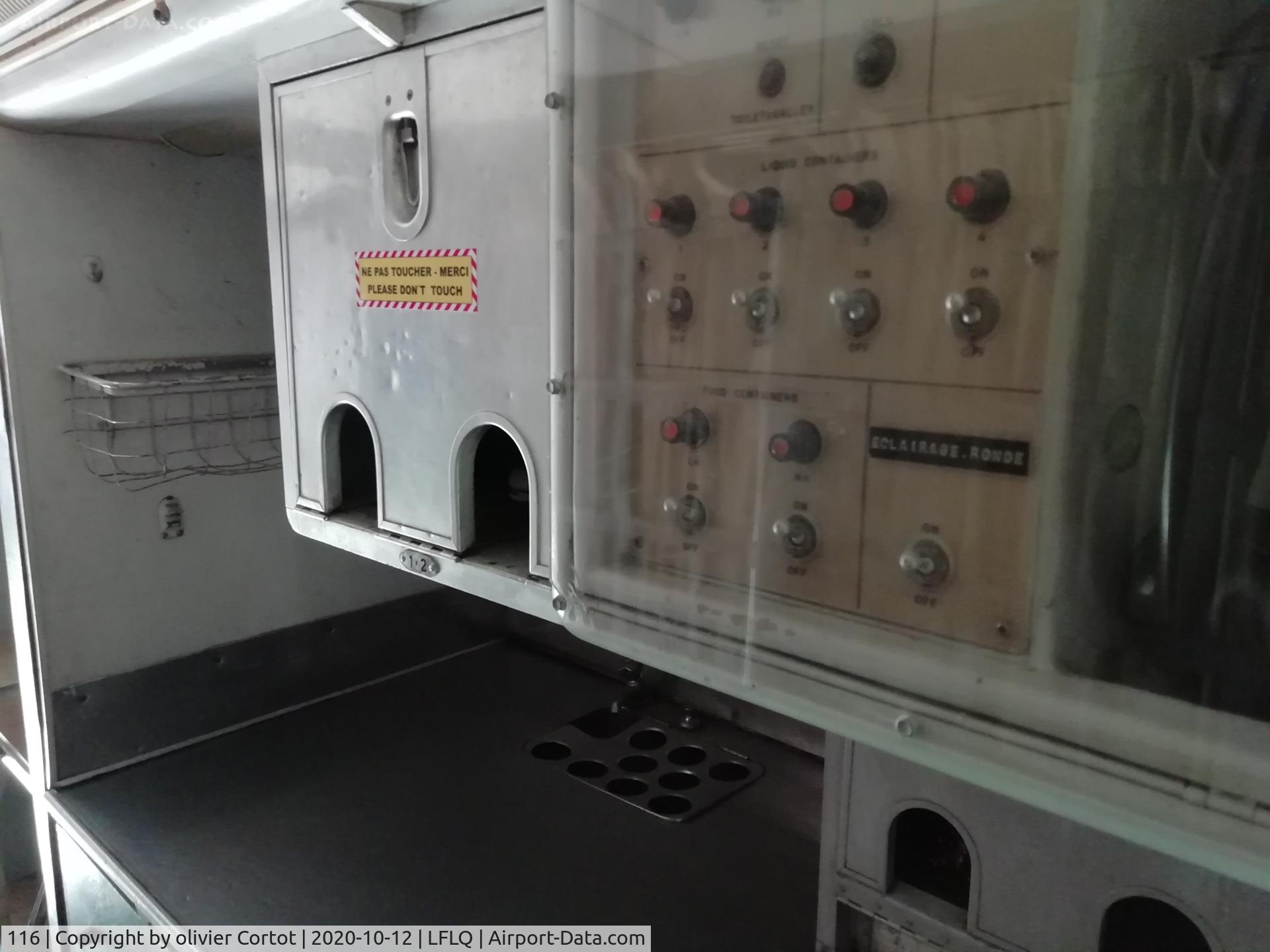116, 1955 Sud Aviation SE-210 Caravelle III C/N 116, a part of the kitchen corner