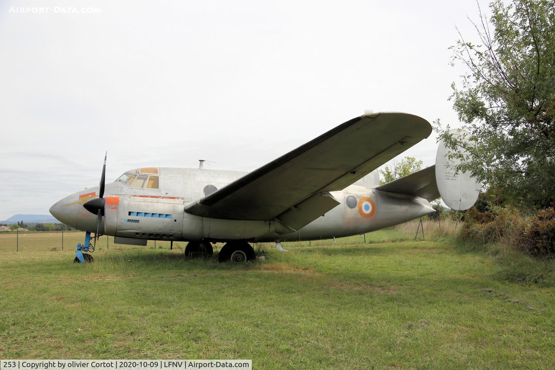 253, Dassault MD-312 Flamant C/N 253, Vizan airfield, France