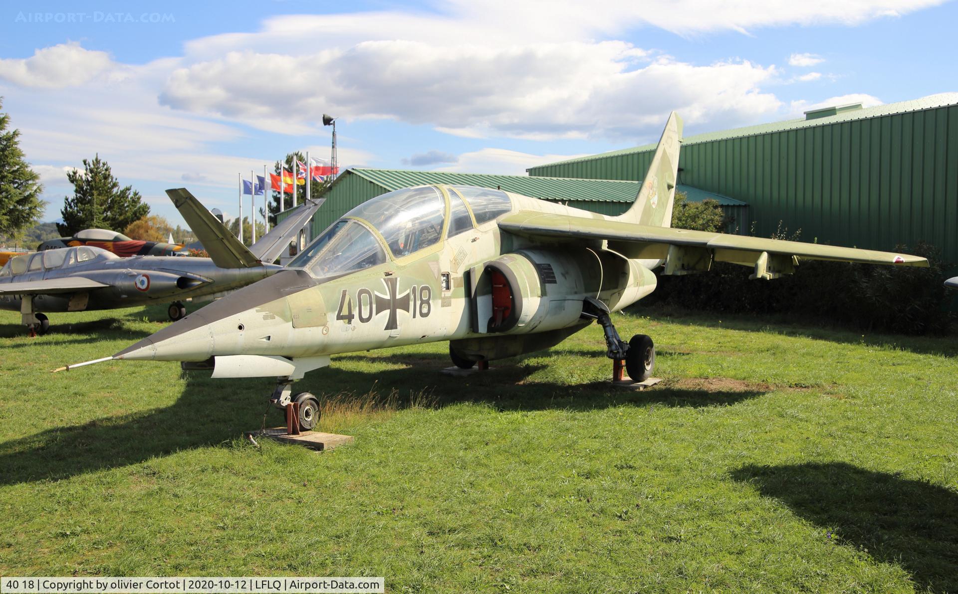 40 18, 1979 Dassault-Dornier Alpha Jet A C/N 0018, oct 2020