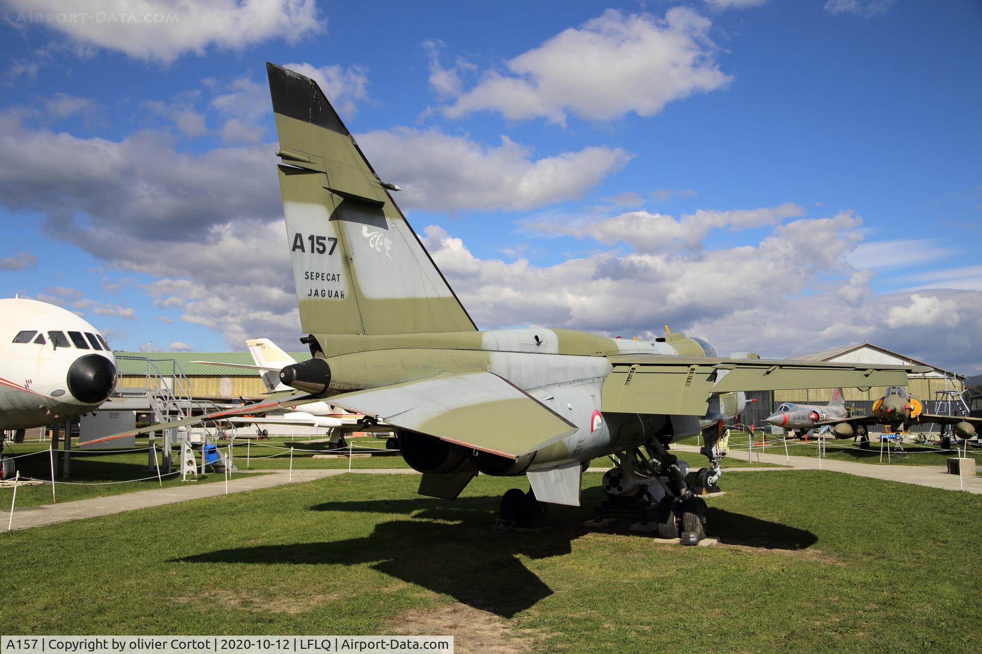A157, Sepecat Jaguar A C/N A157, oct 2020