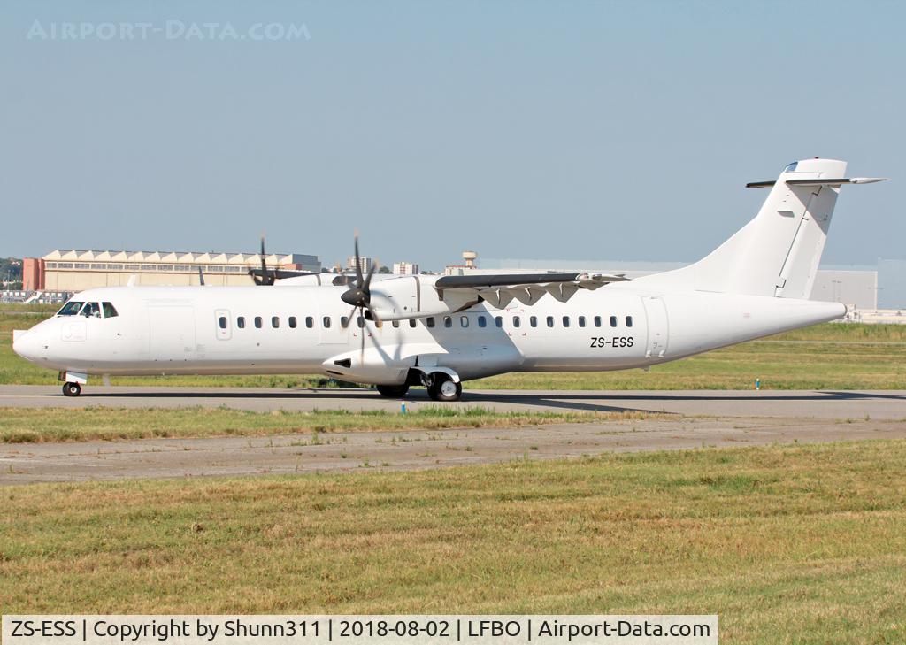 ZS-ESS, 2012 ATR 72-700 C/N 1057, Delivery day...
