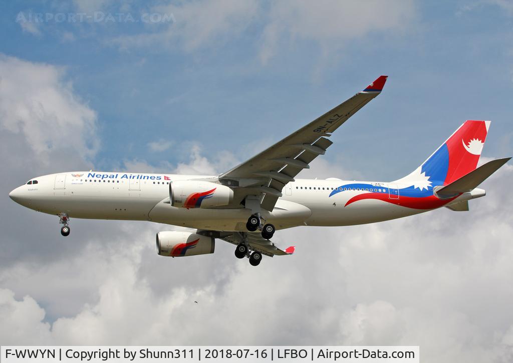 F-WWYN, 2018 Airbus A330-243 C/N 1878, C/n 1878 - to be 9N-ALZ