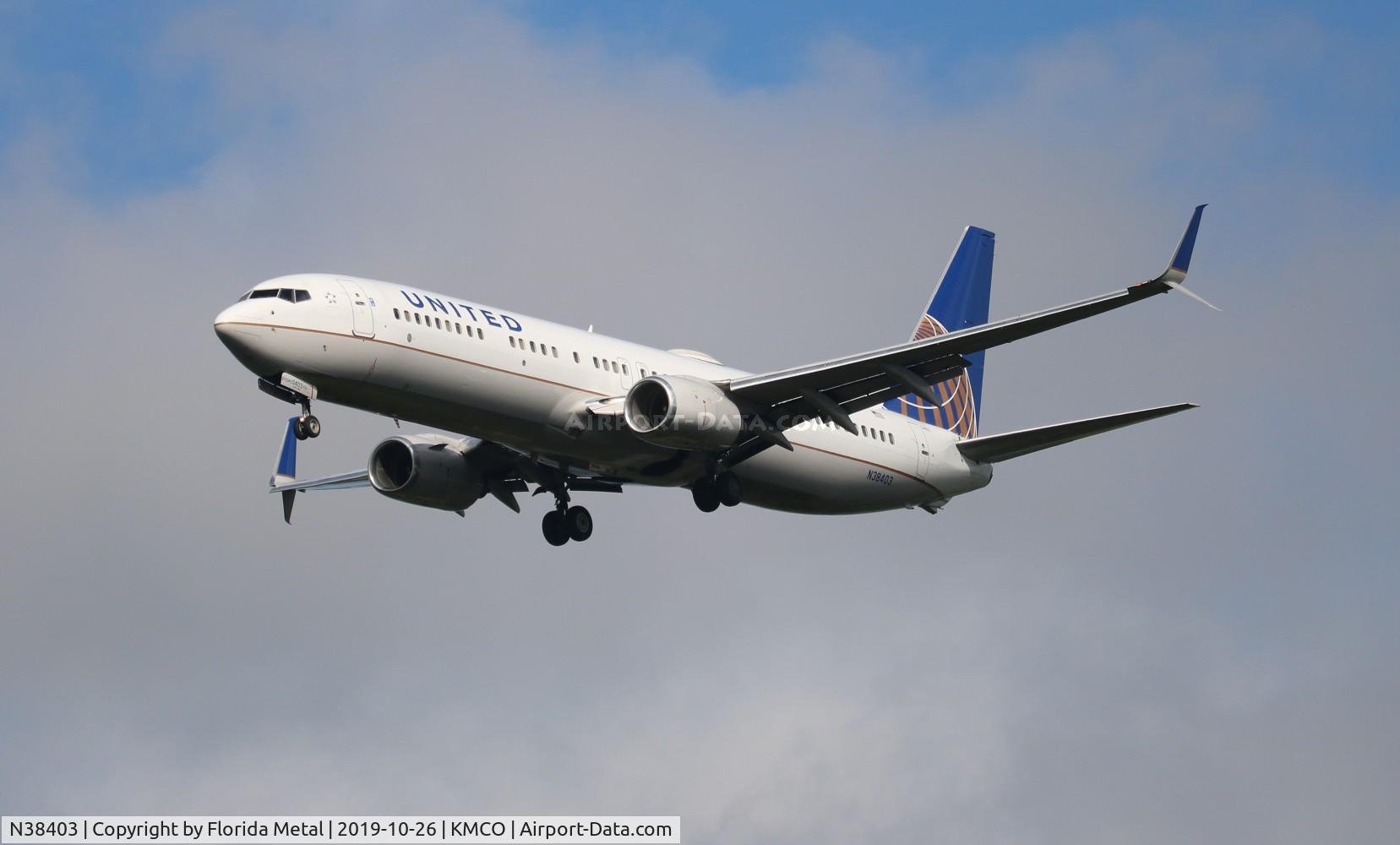 N38403, 2001 Boeing 737-924 C/N 30120, United 737-924