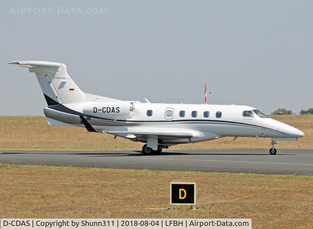 D-CDAS, 2015 Embraer EMB-505 Phenom 300 C/N 50500317, Taxiing to the General Aviation area...