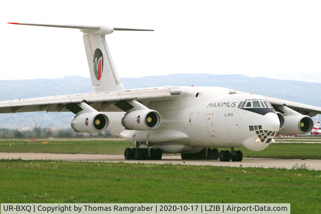 UR-BXQ, 1992 Ilyushin Il-76TD C/N 1023410360, Maximus Air Cargo Ilyushin IL-76TD