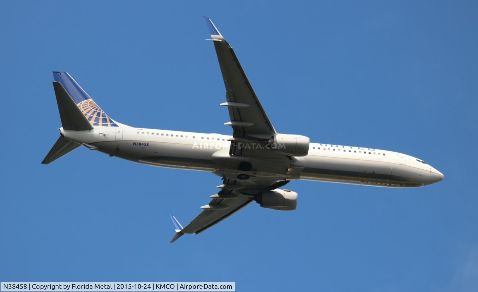 N38458, 2012 Boeing 737-924/ER C/N 37199, United 737-924