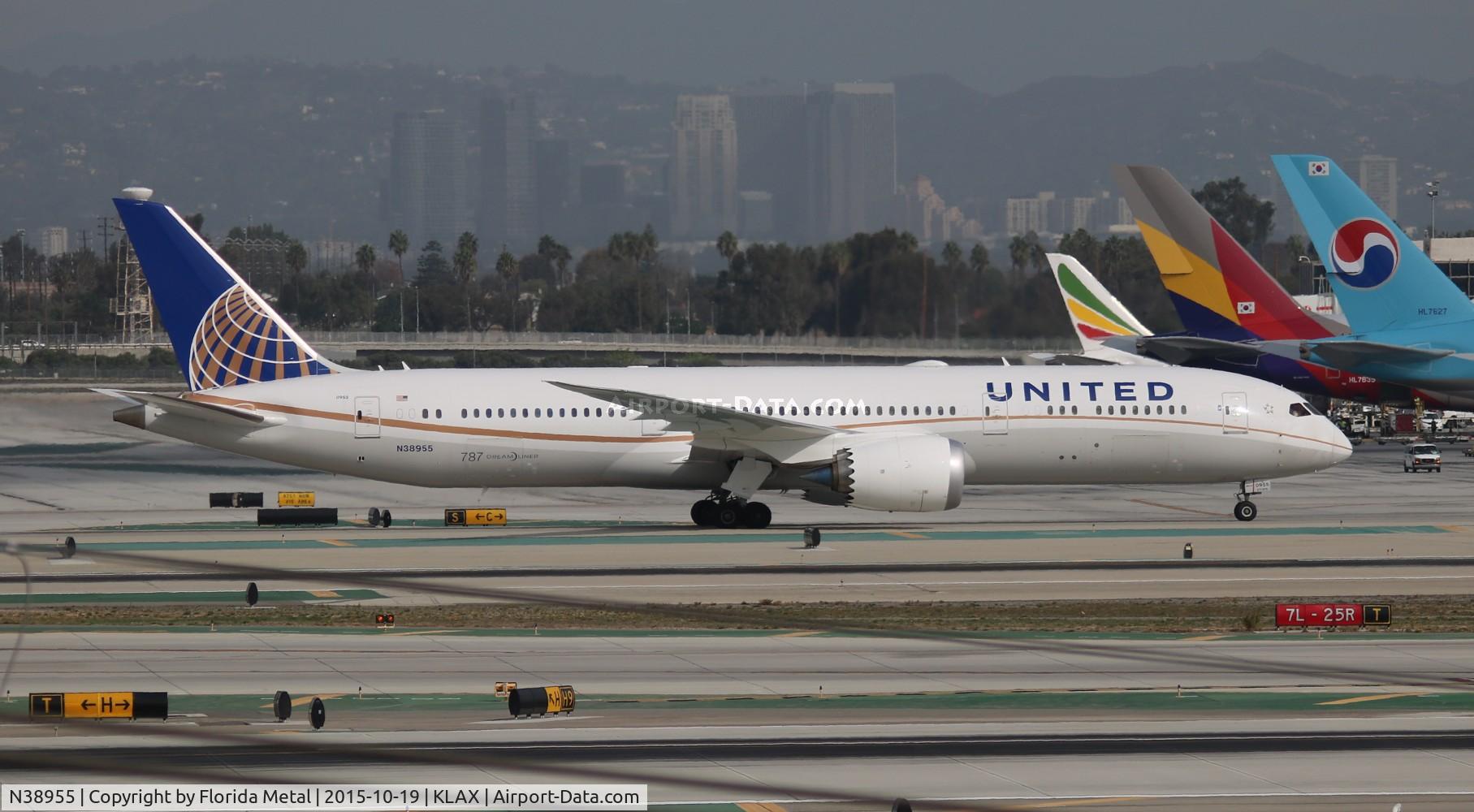 N38955, 2015 Boeing 787-9 Dreamliner C/N 37814, United 787-9