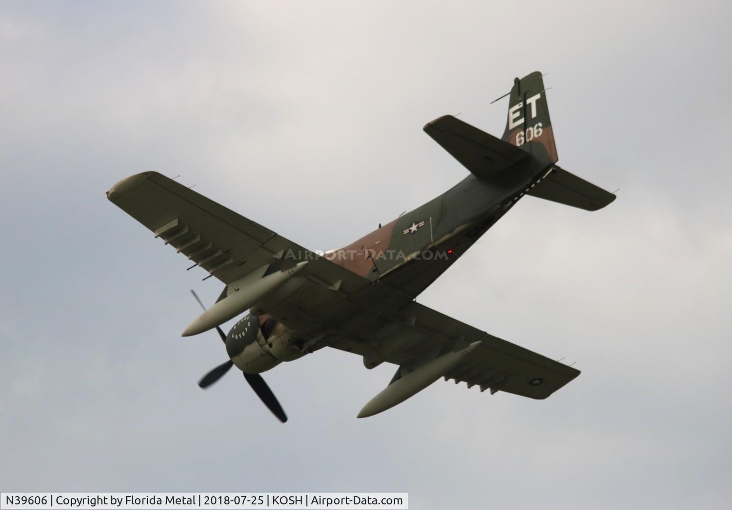 N39606, 1955 Douglas AD-6 Skyraider C/N 10838, AD-6 Skyraider