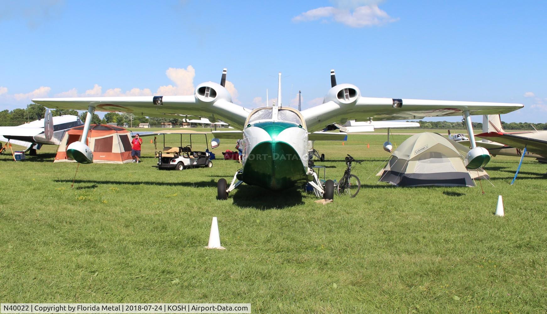 N40022, 1956 Piaggio P.136-L1 C/N 200, P.136