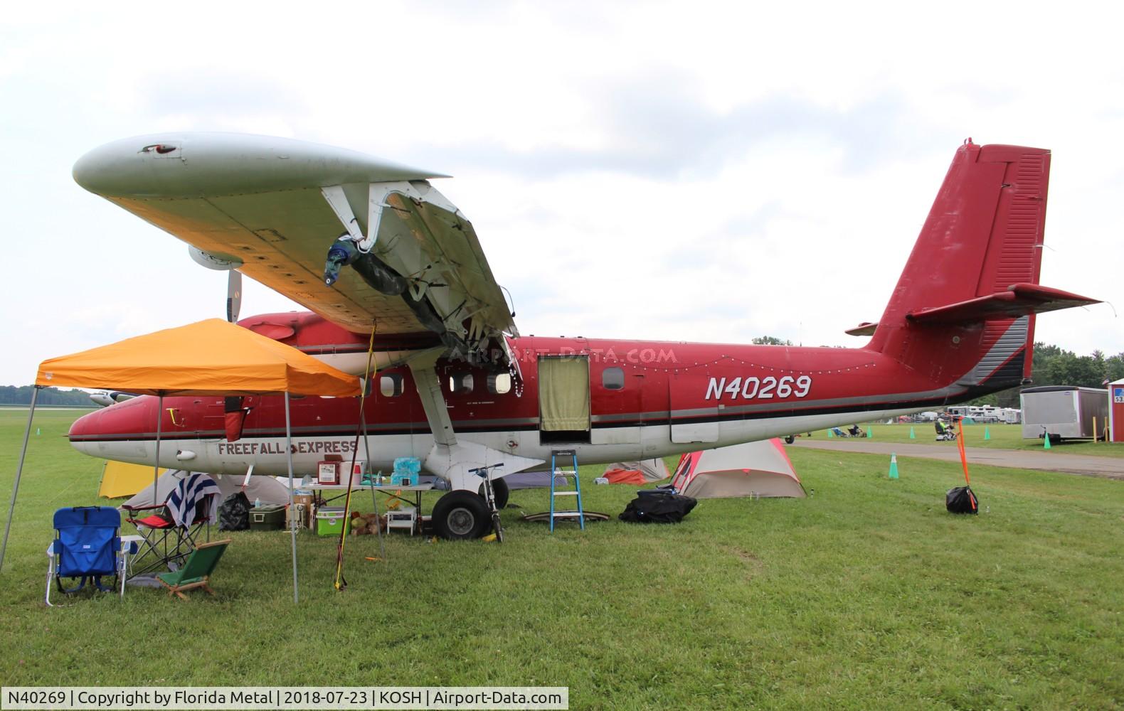 N40269, 1968 De Havilland Canada DHC-6-200 Twin Otter C/N 152, Twin Otter