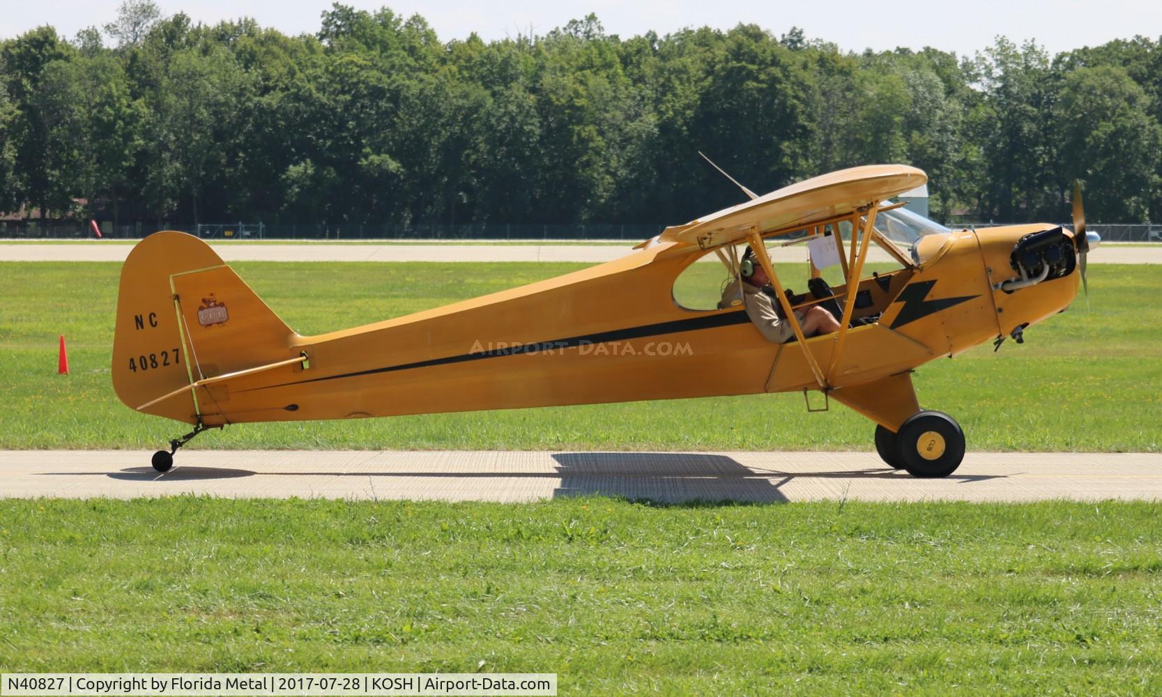 N40827, 1941 Piper J3L C/N 7531, Piper J3 Cub