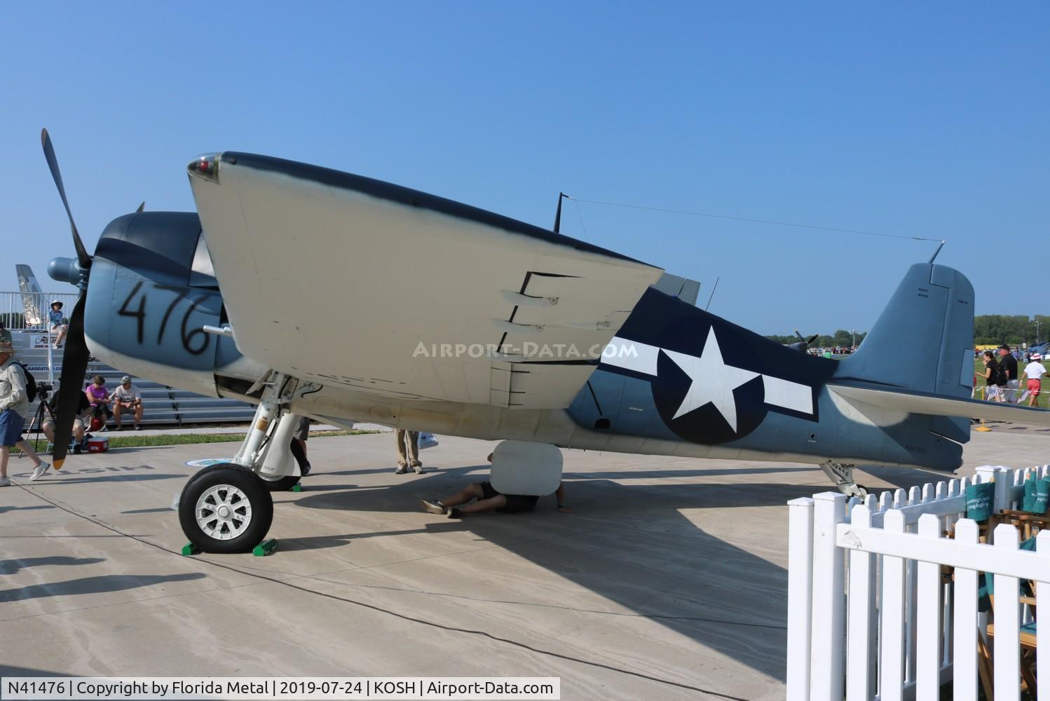 N41476, 1971 Grumman F6F-3 Hellcat C/N 2742, Hellcat