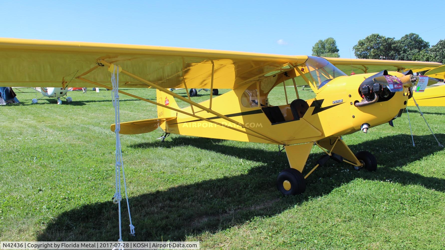 N42436, 1945 Piper J3C-65 Cub Cub C/N 14700, Piper J3 Cub