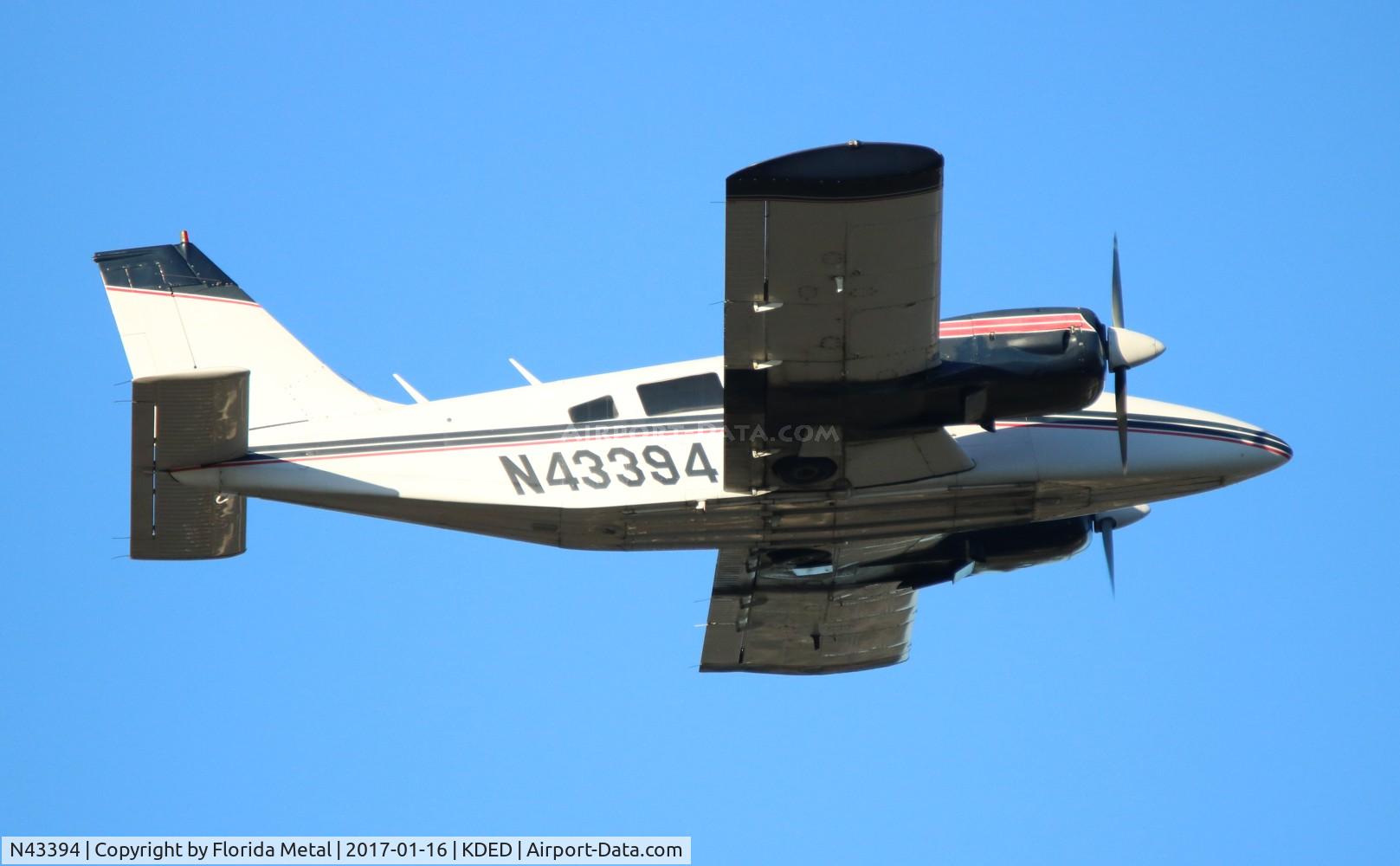 N43394, 1974 Piper PA-34-200 C/N 34-7450186, PA-34
