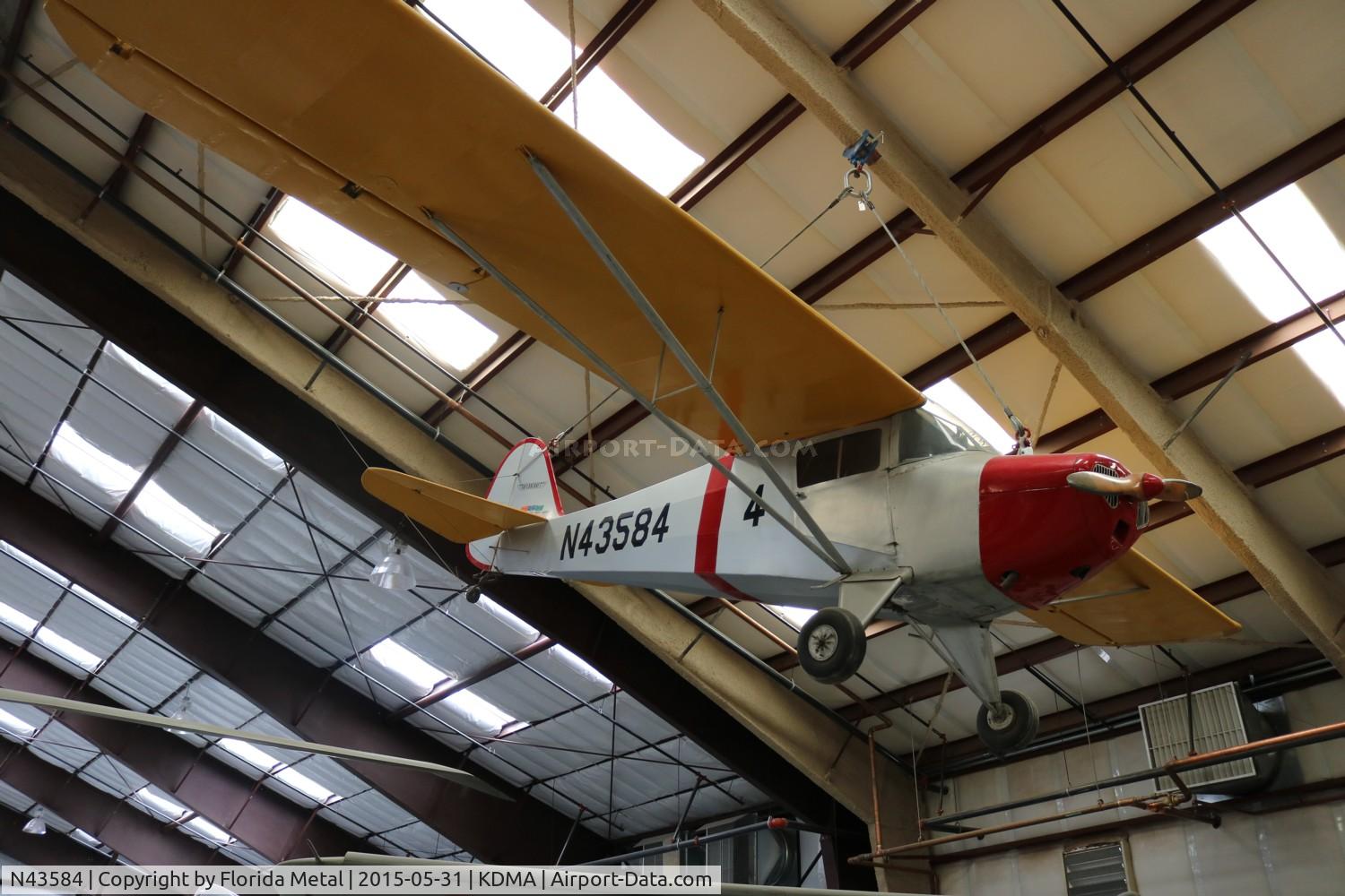 N43584, Taylorcraft BC12-D C/N 7243, BC-12D