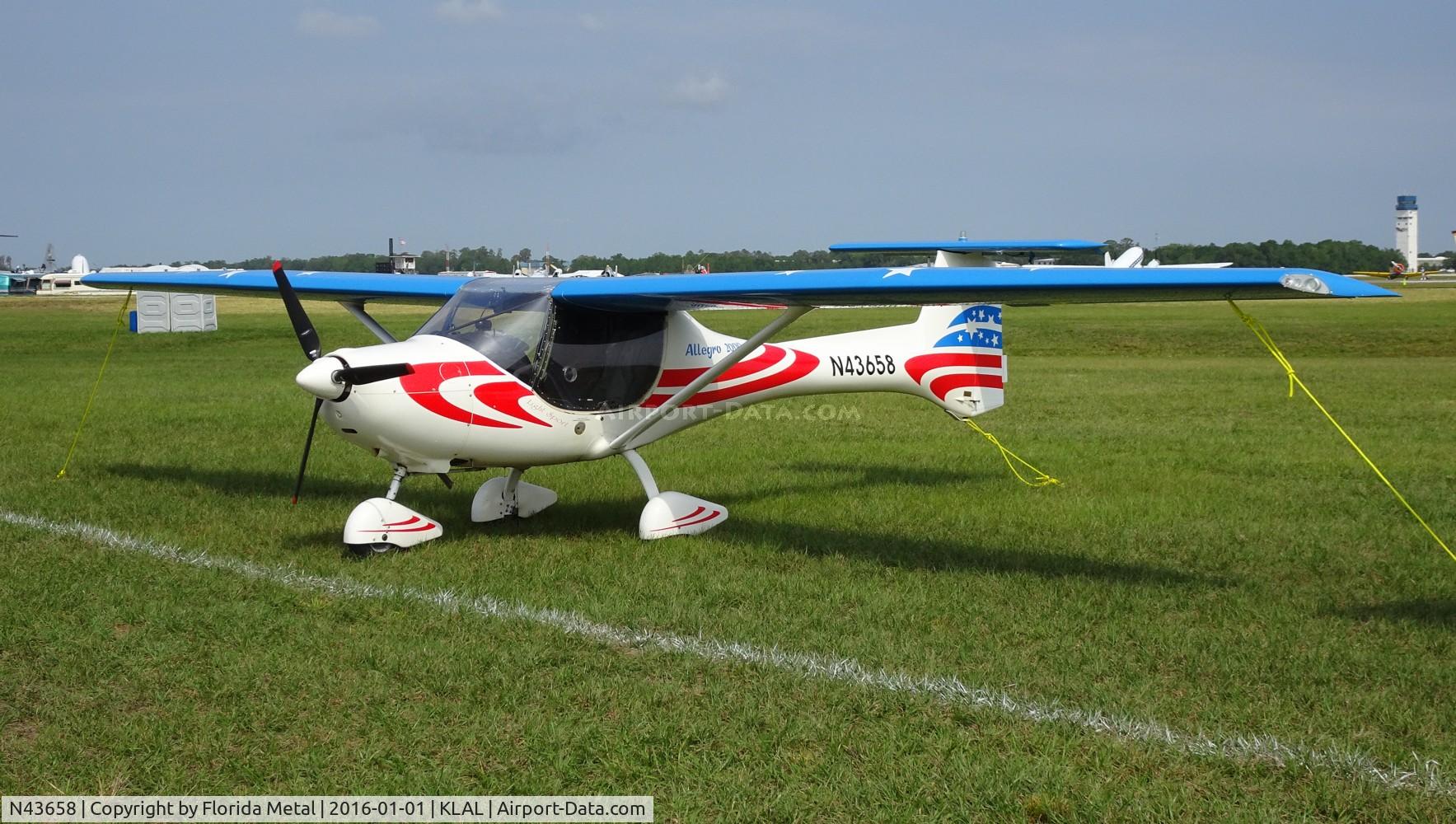N43658, 2006 Fantasy Air Allegro 2000 C/N 06-234, Allegro 2000