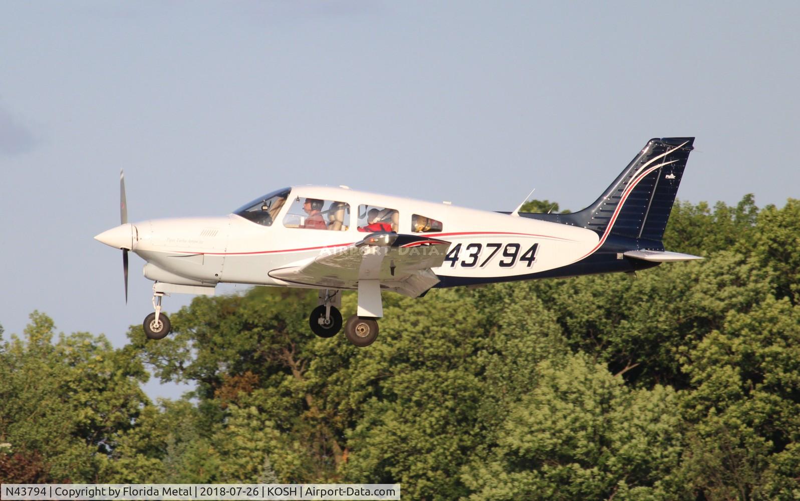 N43794, 1977 Piper PA-28R-201T Cherokee Arrow III C/N 28R-7703314, PA-28R-200