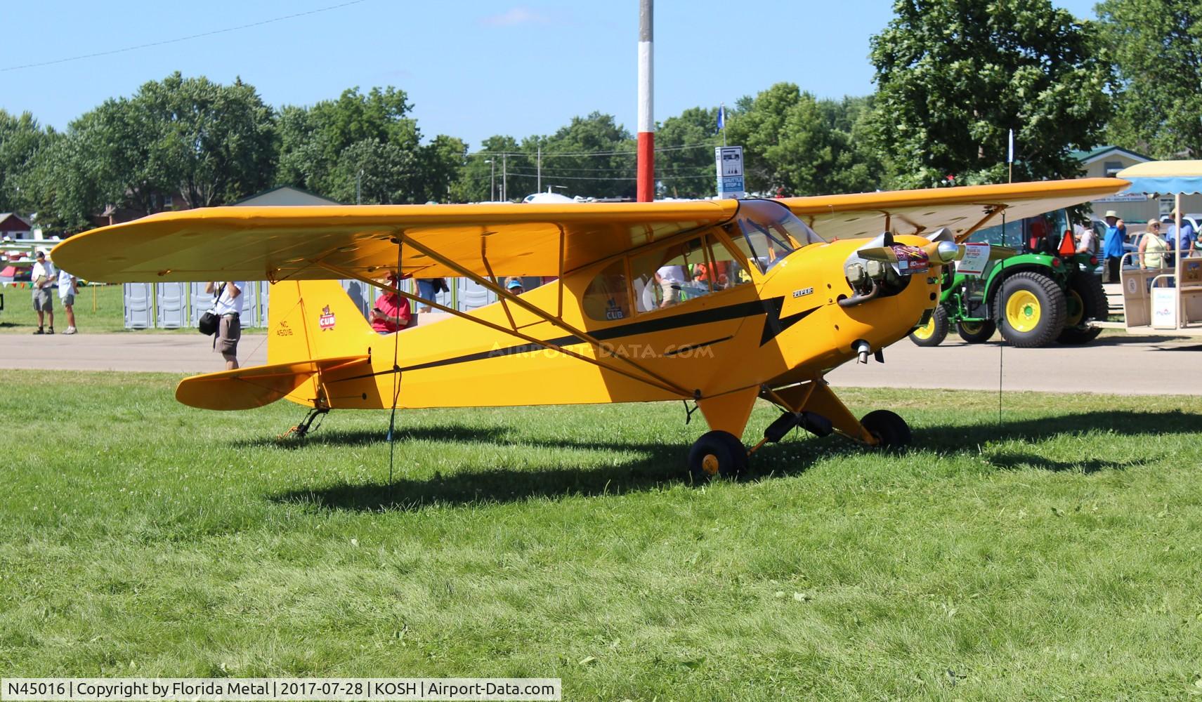 N45016, 1941 Piper J3C-65 Cub C/N 7467, Piper J3 Cub