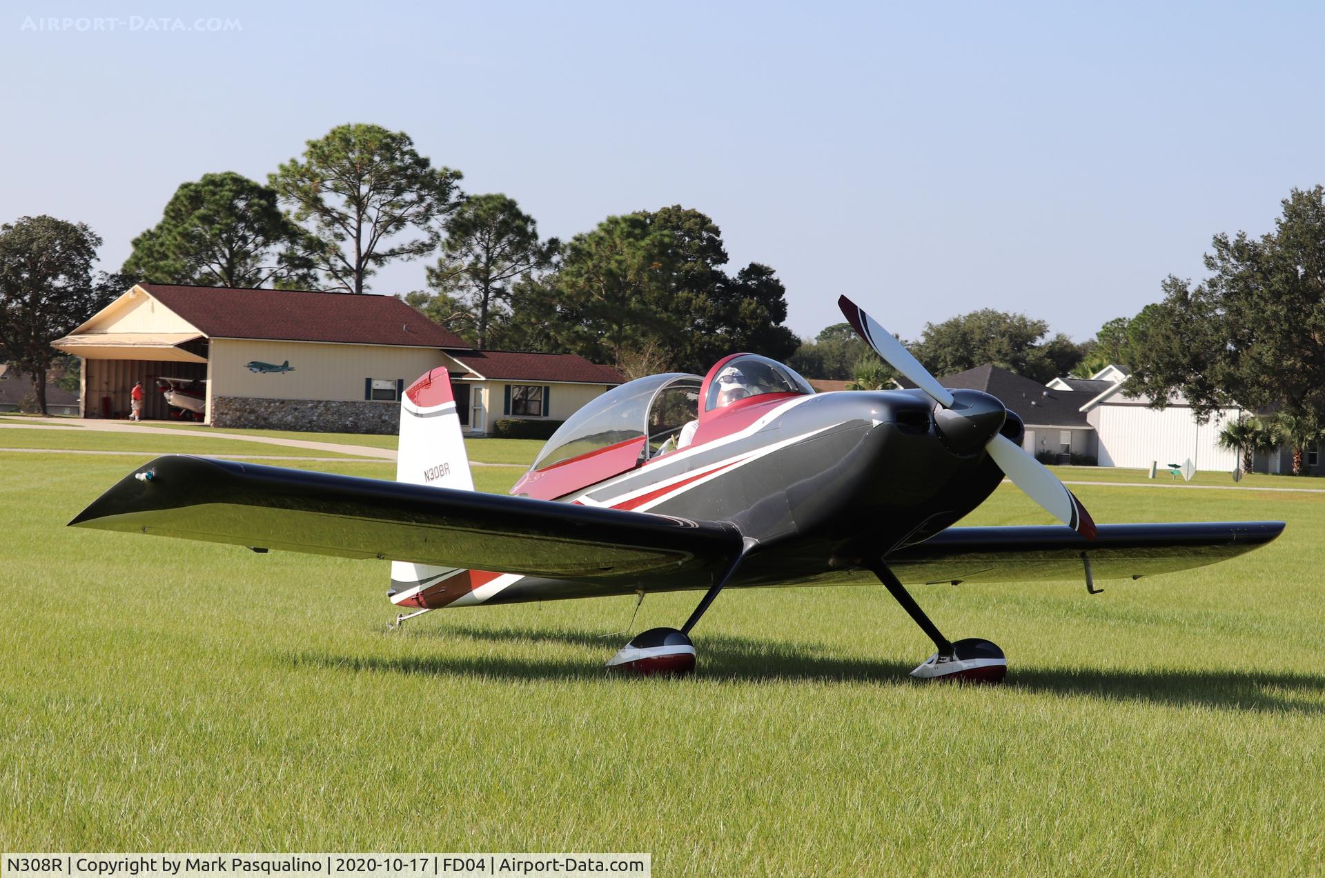 N308R, 2008 Vans RV-8 C/N 82385, Vans RV-8