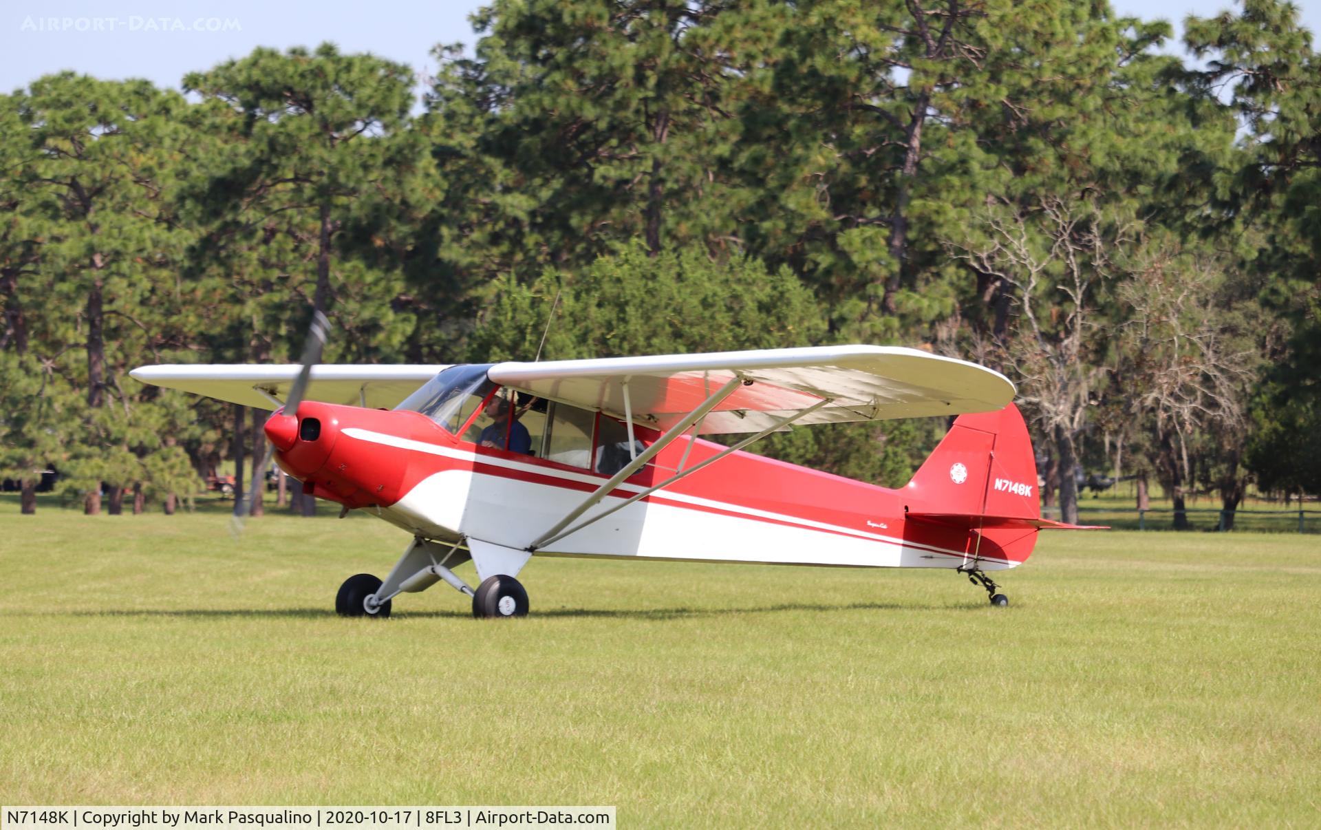 N7148K, 1950 Piper PA-18 C/N 18-367, Piper PA-18