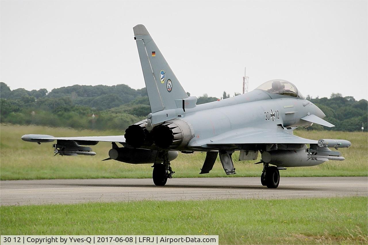 30 12, 2006 Eurofighter EF-2000 Typhoon S C/N GS006, Eurofighter EF-2000 Typhoon S, Taxiing to flight line, Landivisiau Naval Air Base (LFRJ) Tiger Meet 2017