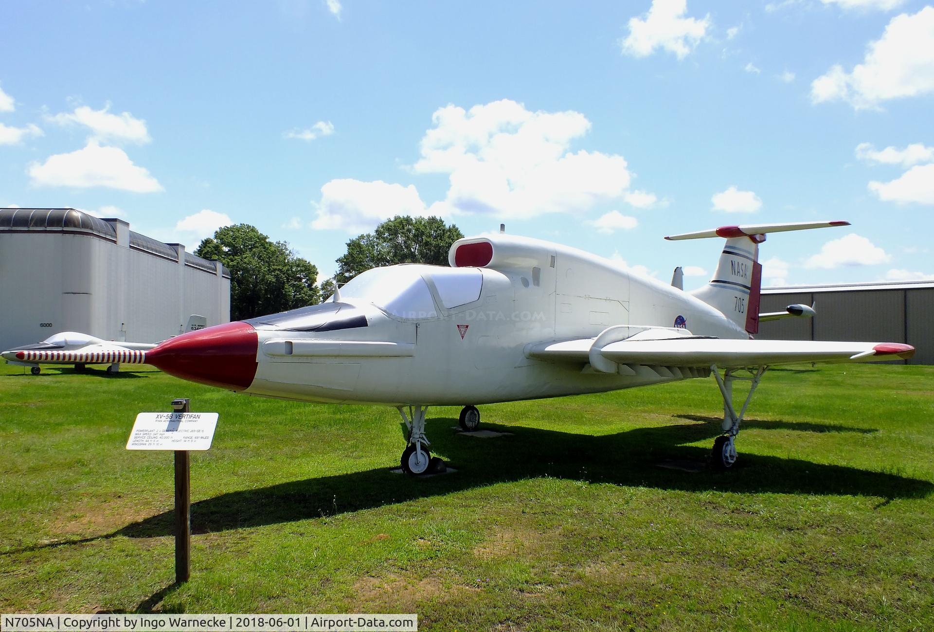 N705NA, 1962 Ryan Aeronautical XV-5B C/N Unknown, Ryan XV-5B Vertifan at the US Army Aviation Museum, Ft. Rucker AL