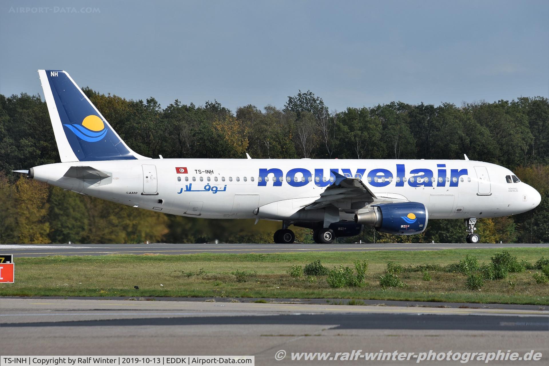 TS-INH, 2011 Airbus A320-214 C/N 4623, Airbus A320-214 - BJ LBT Nouvelair Tunisie - 4623 - TS-INH - 13.10.2019 - CGN