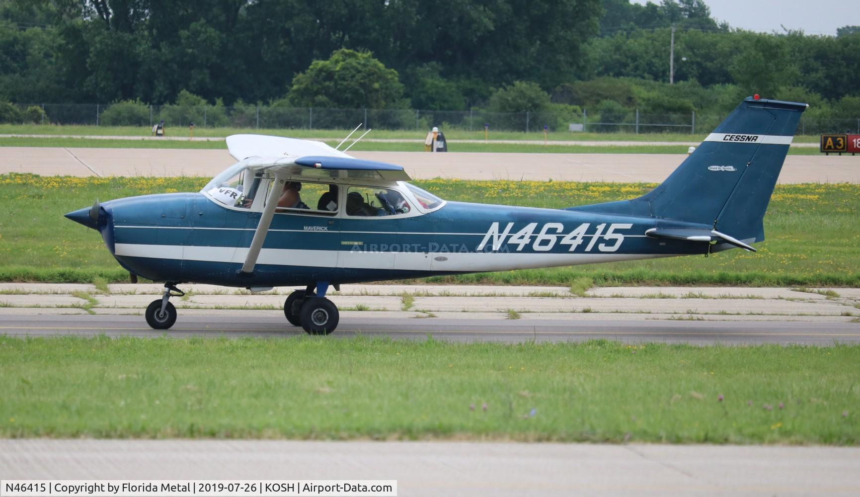 N46415, 1968 Cessna 172K Skyhawk C/N 17257252, Cessna 172K