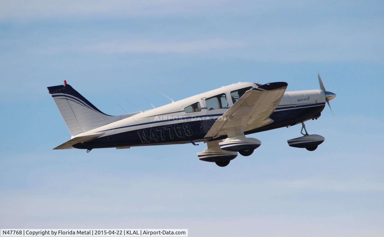 N47768, 1977 Piper PA-28-161 Cherokee Warrior II C/N 28-7816133, PA-28-160