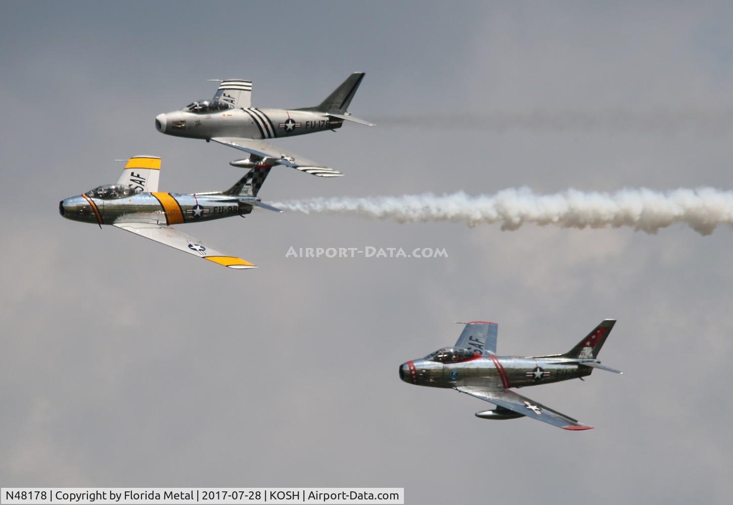 N48178, 1948 North American F-86A Sabre C/N 151-43547, F-86A