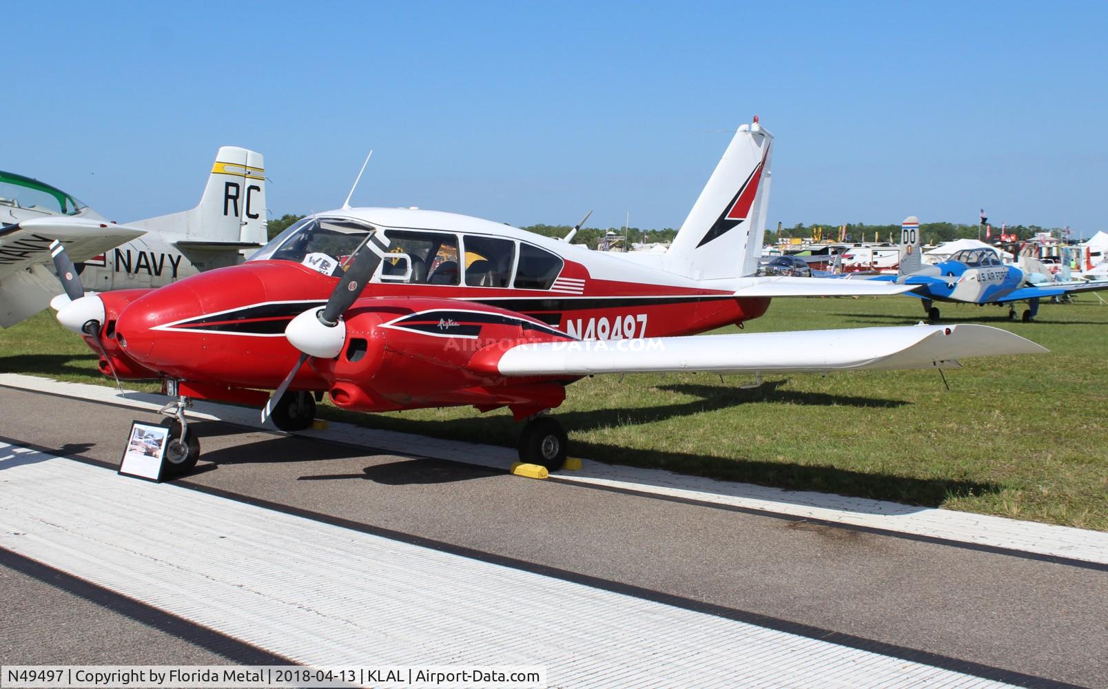 N49497, 1961 Piper PA-23-250 Aztec C/N 27-475, PA-23 Aztec