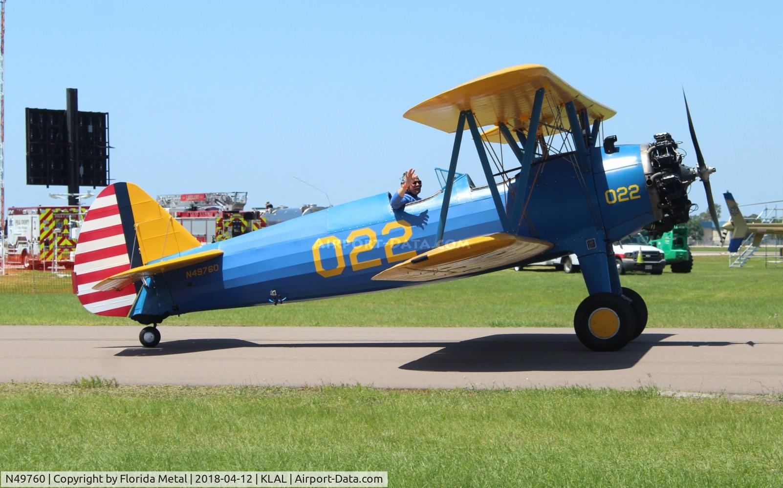 N49760, 1941 Boeing A75N1(PT17) C/N 75-1581, Pt-17