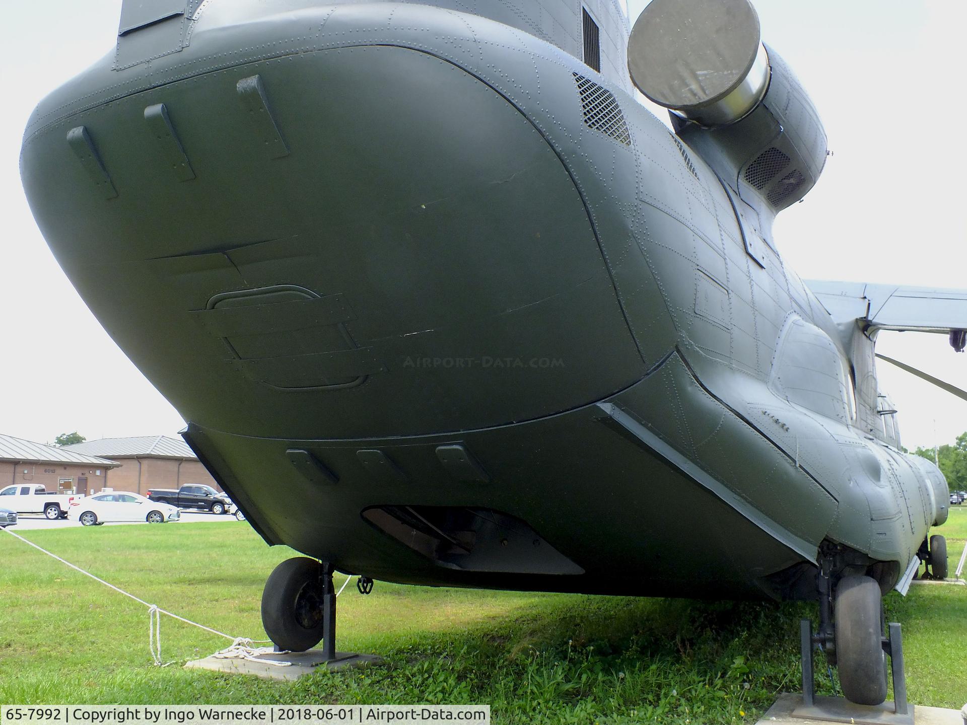 65-7992, 1965 Boeing Vertol CH-47A Chinook C/N B.164, Boeing Vertol 347 (Fly By Wire), converted from a CH-47A Chinook, at the US Army Aviation Museum, Ft. Rucker AL