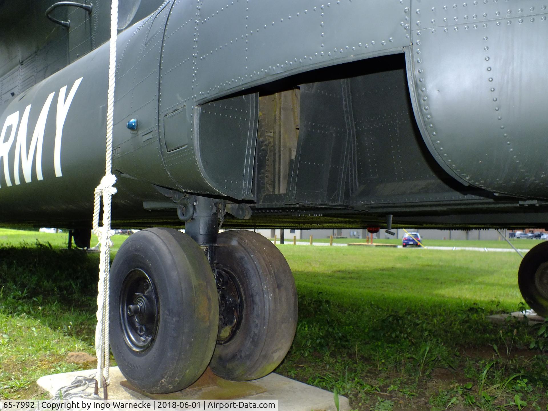65-7992, 1965 Boeing Vertol CH-47A Chinook C/N B.164, Boeing Vertol 347 (Fly By Wire), converted from a CH-47A Chinook, at the US Army Aviation Museum, Ft. Rucker AL