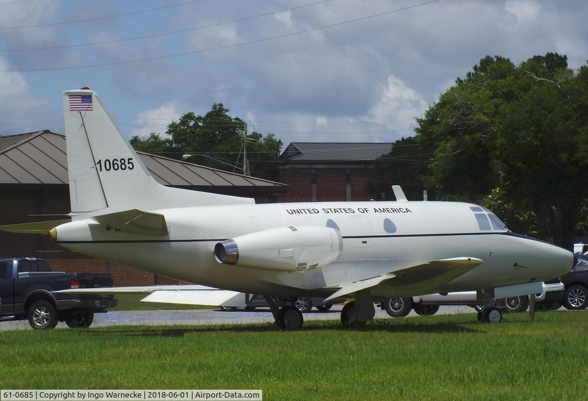 61-0685, 1961 North American CT-39A Sabreliner C/N 265-88, North America  CT-39A Sabreliner VIP-Transport at the US Army Aviation Museum, Ft. Rucker AL