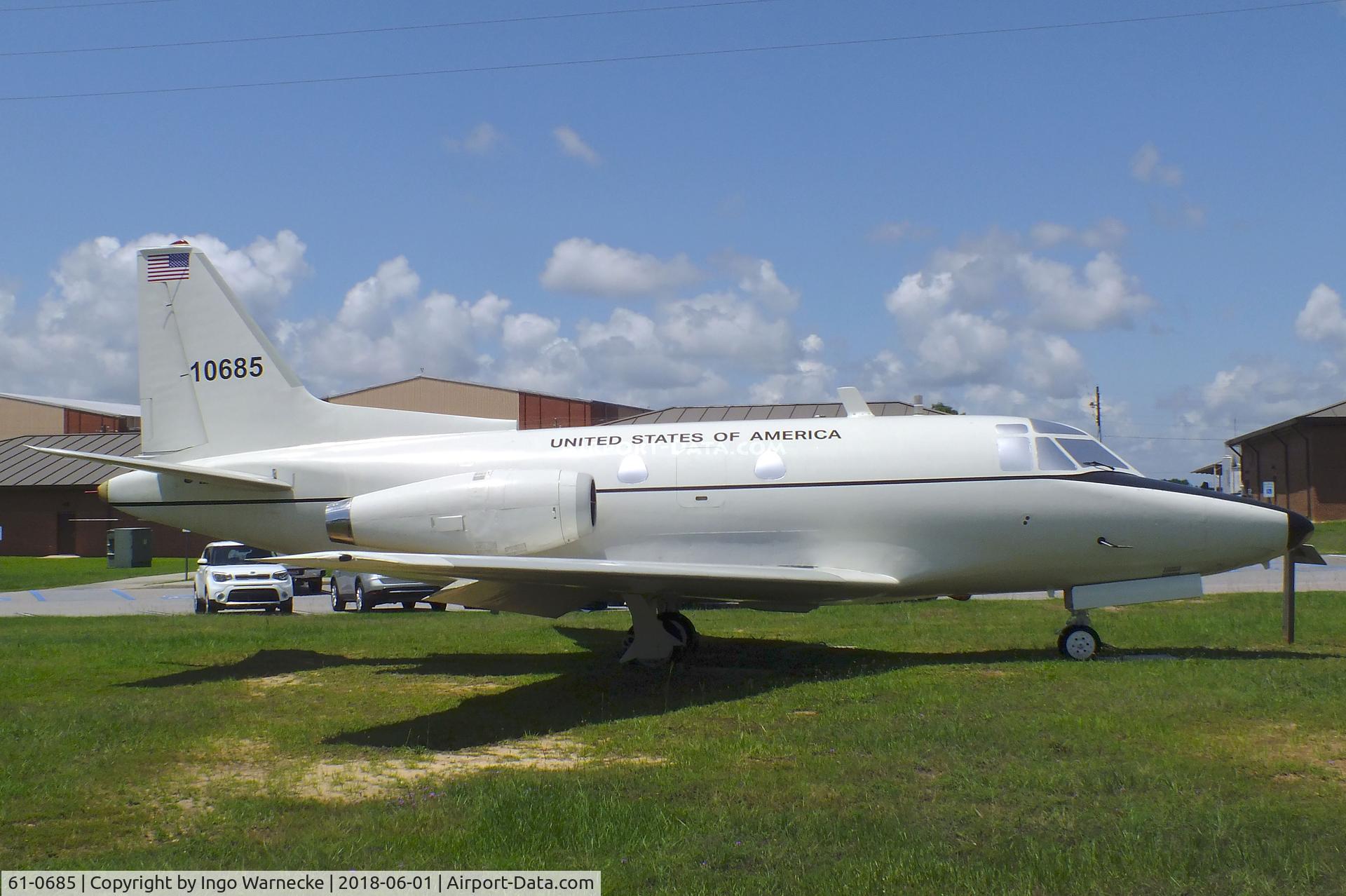 61-0685, 1961 North American CT-39A Sabreliner C/N 265-88, North America  CT-39A Sabreliner VIP-Transport at the US Army Aviation Museum, Ft. Rucker AL