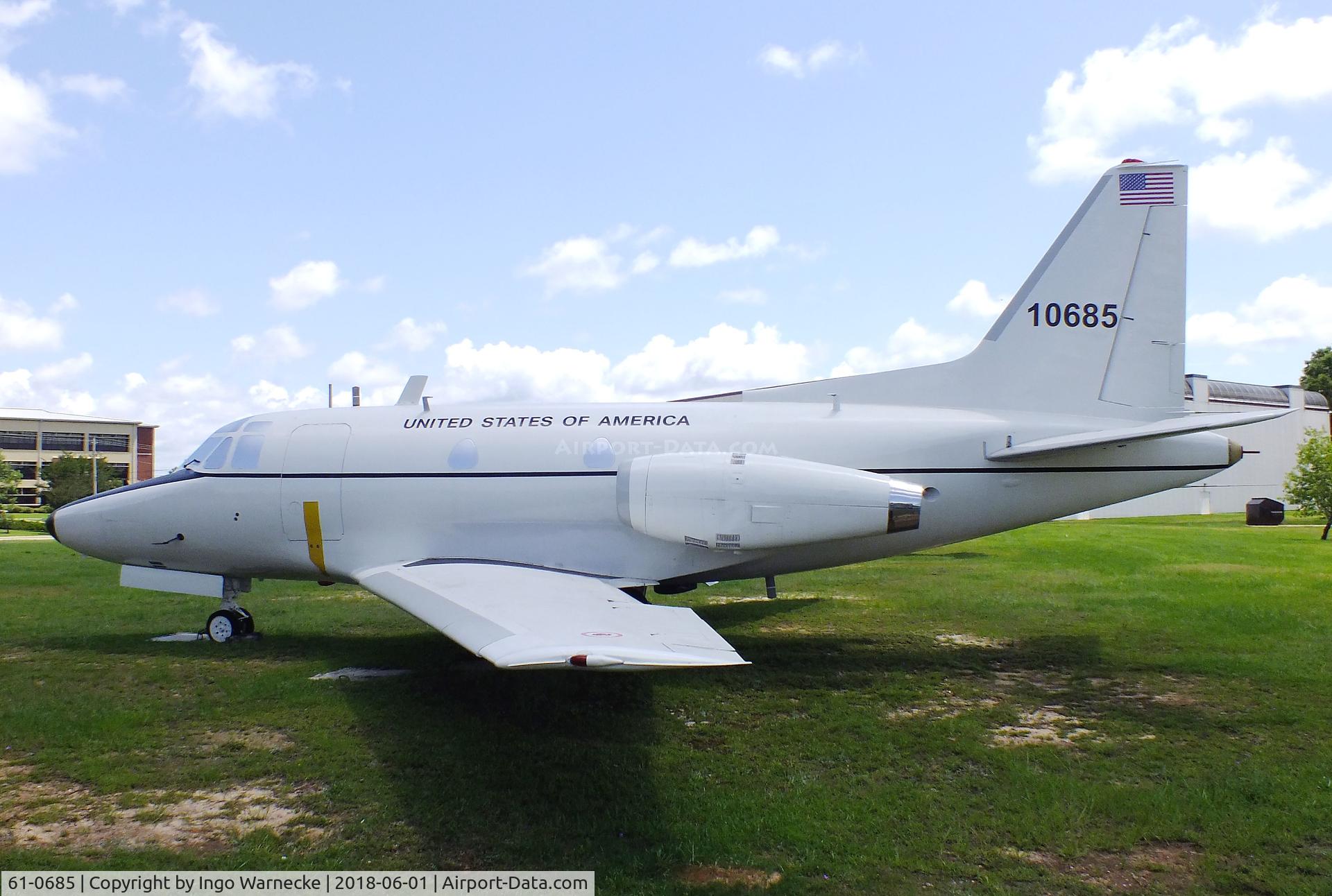 61-0685, 1961 North American CT-39A Sabreliner C/N 265-88, North America  CT-39A Sabreliner VIP-Transport at the US Army Aviation Museum, Ft. Rucker AL