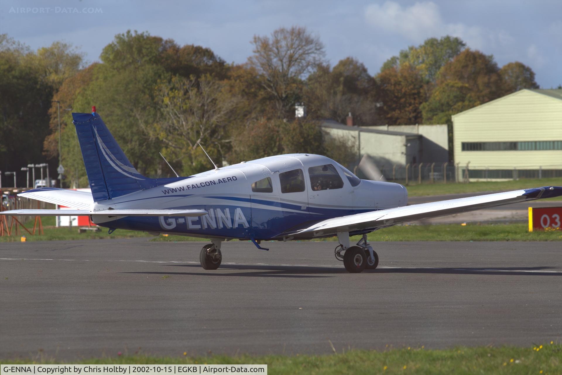 G-ENNA, 1978 Piper PA-28-161 Warrior II C/N 28-7916060, Flying Club Warrior II at Biggin Hill