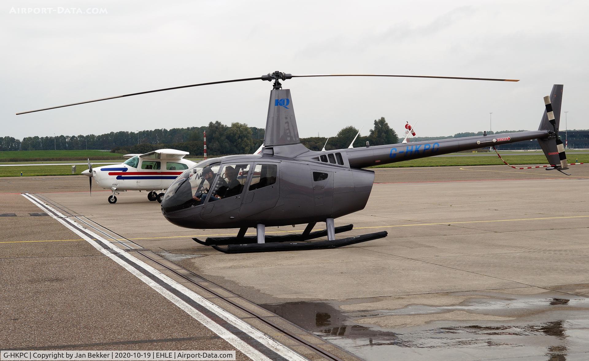 G-HKPC, 2018 Robinson R66 Turbine C/N 0872, Lelystad Airport