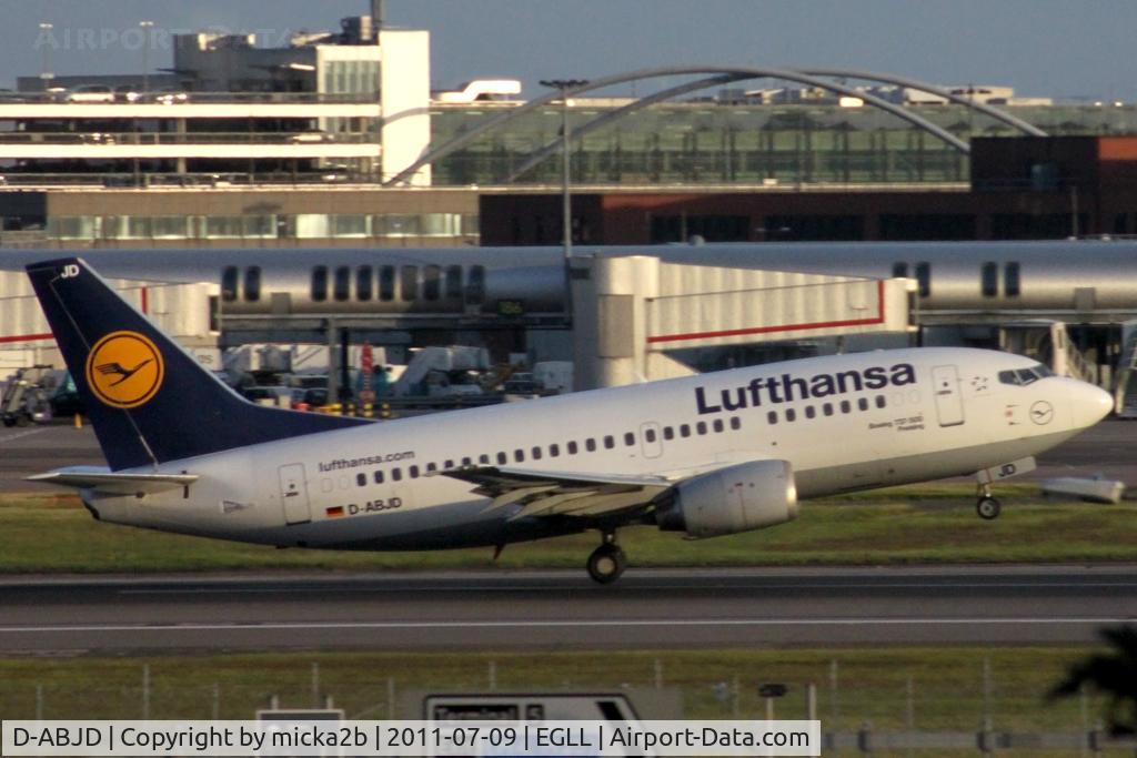 D-ABJD, 1991 Boeing 737-530 C/N 25309, Take off