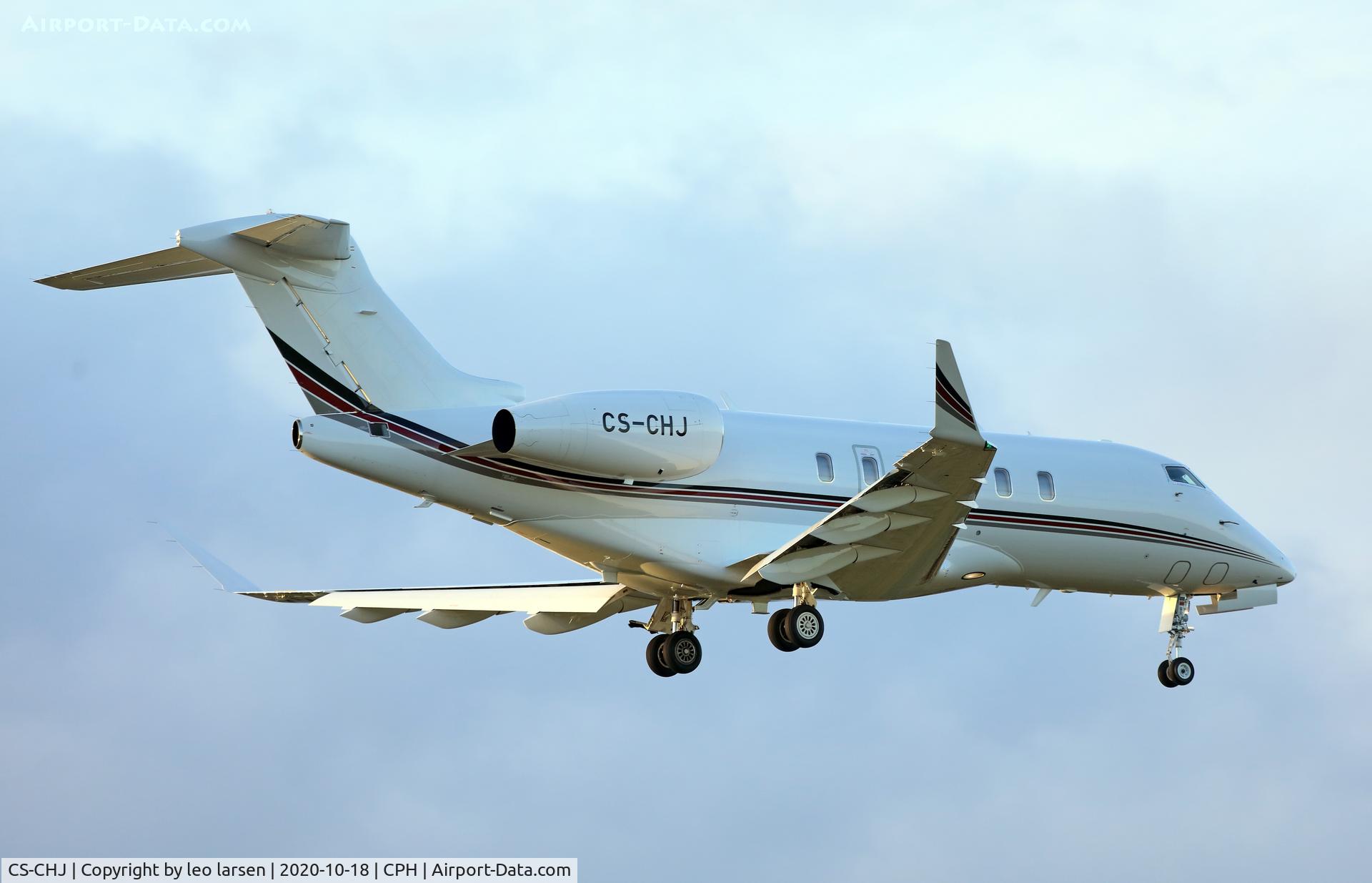 CS-CHJ, 2019 Bombardier Challenger 350 (BD-100-1A10) C/N 20832, Copenhagen 18.10.2020