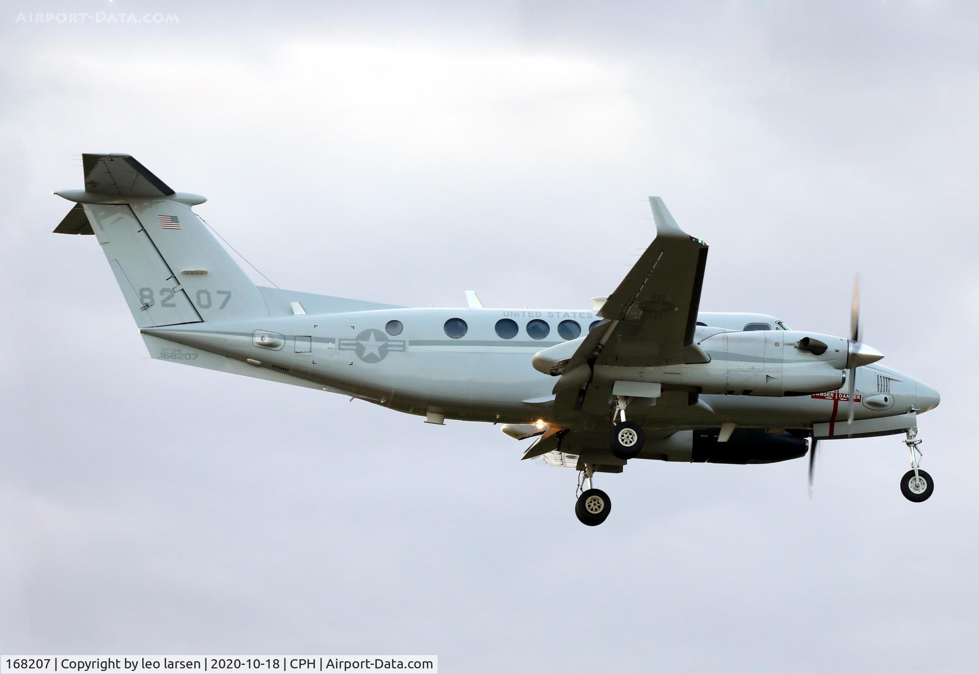 168207, 2009 Hawker Beechcraft UC-12W Huron C/N FM-31, Copenhagen 18.10,2020