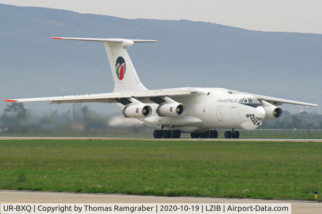 UR-BXQ, 1992 Ilyushin Il-76TD C/N 1023410360, Maximus Air Cargo Ilyushin IL-76TD