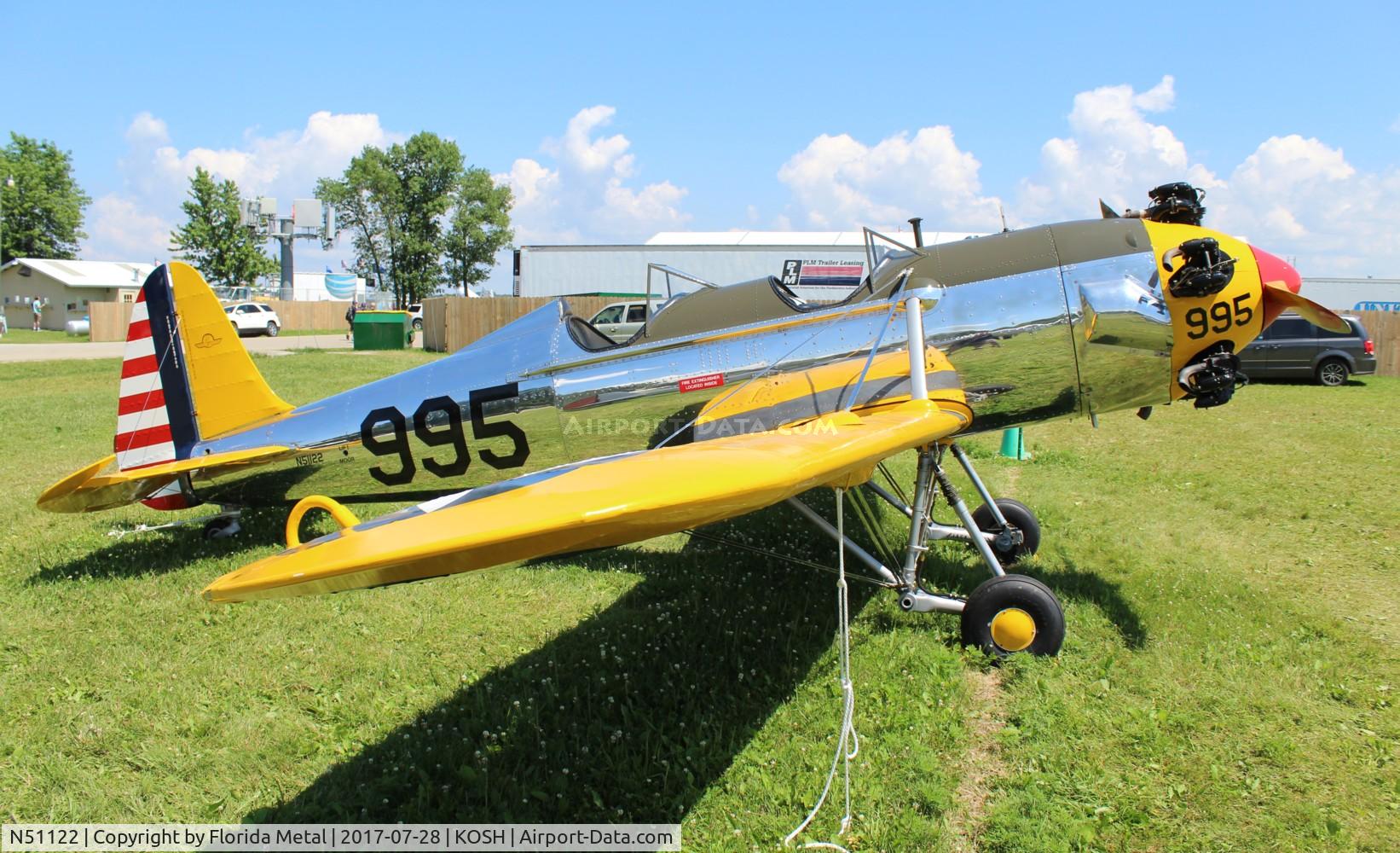 N51122, 1942 Ryan Aeronautical ST3KR C/N 2204, PT-22