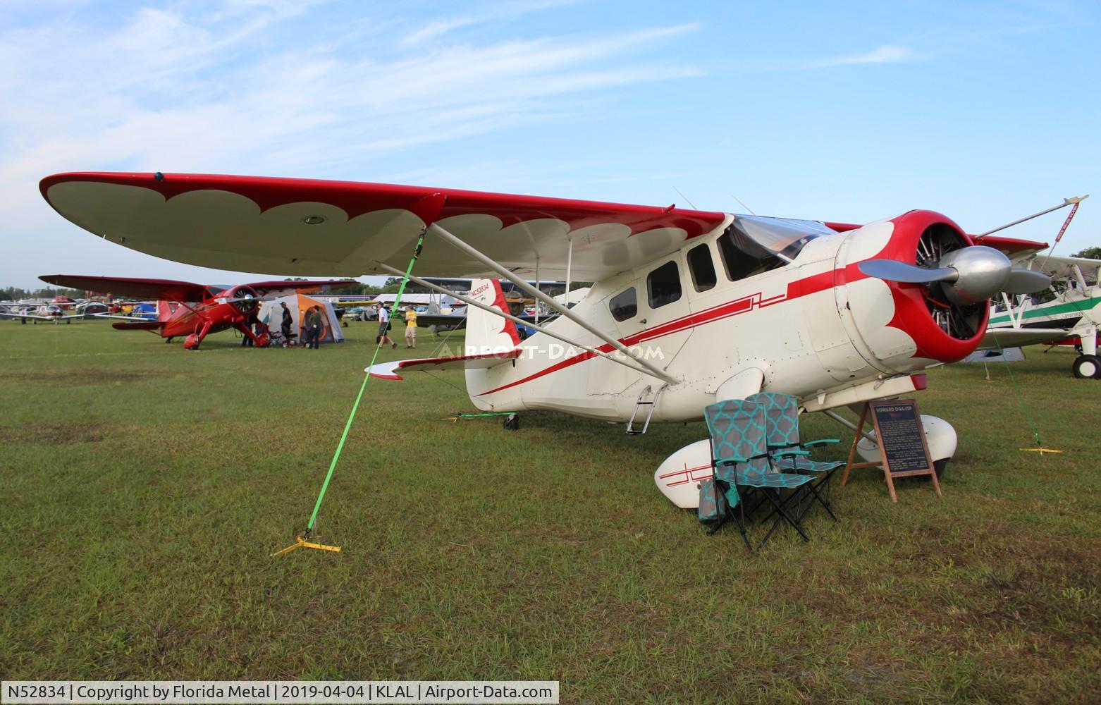 N52834, 1944 Howard Aircraft DGA-15P C/N 1763, Howard DGA-15P