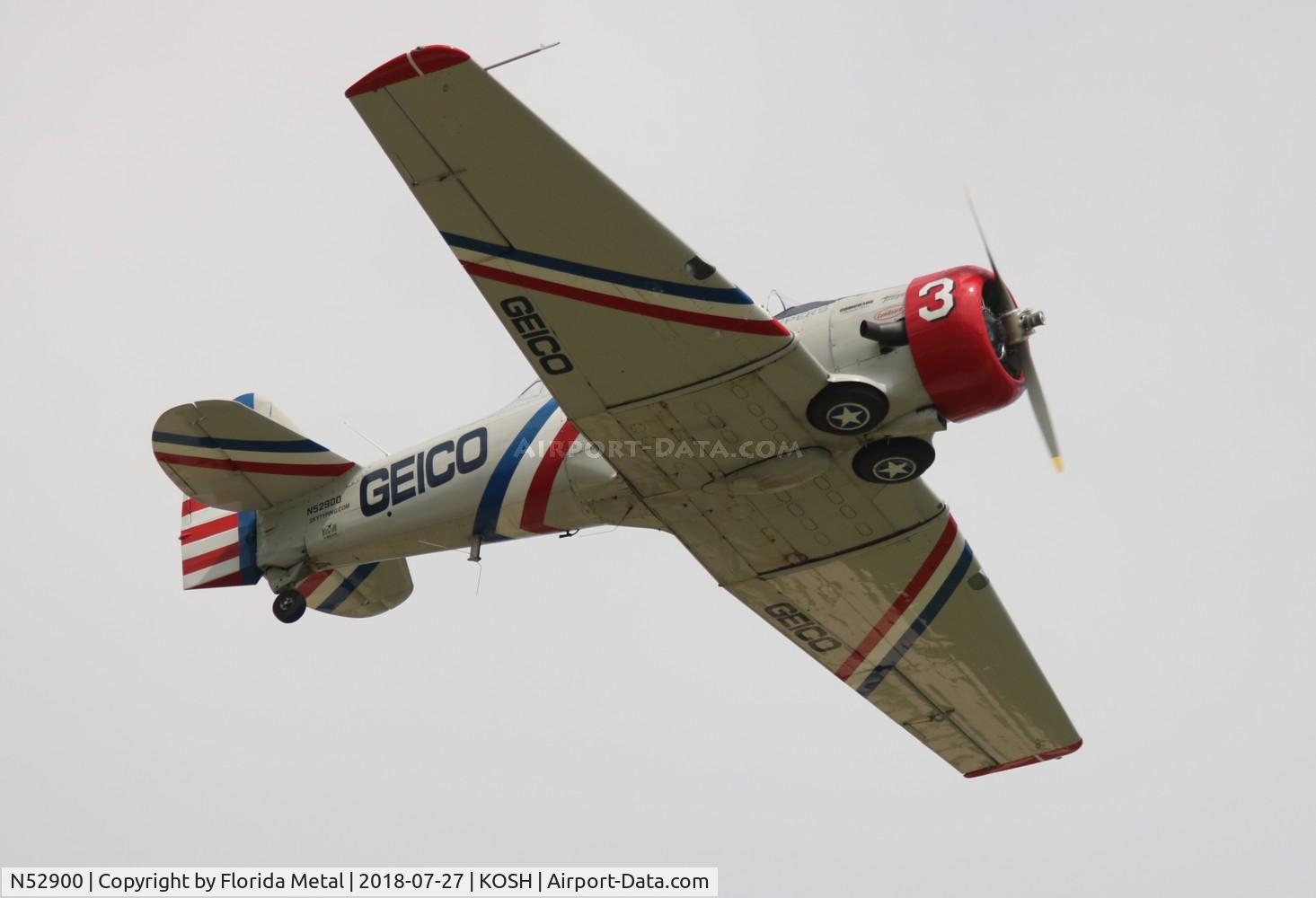 N52900, 1940 North American SNJ-2 Texan C/N 2010, Geico skytypers