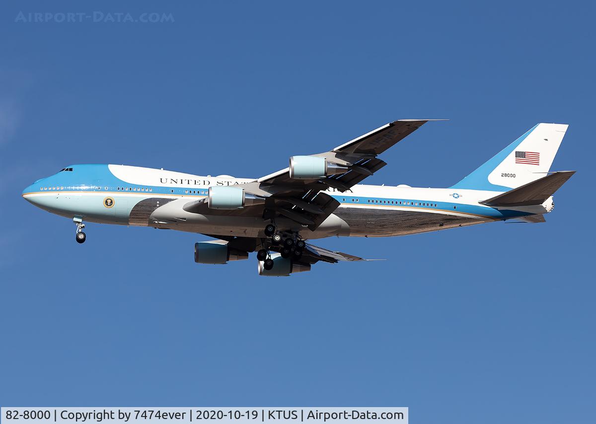 82-8000, 1987 Boeing VC-25A (747-2G4B) C/N 23824, AF1