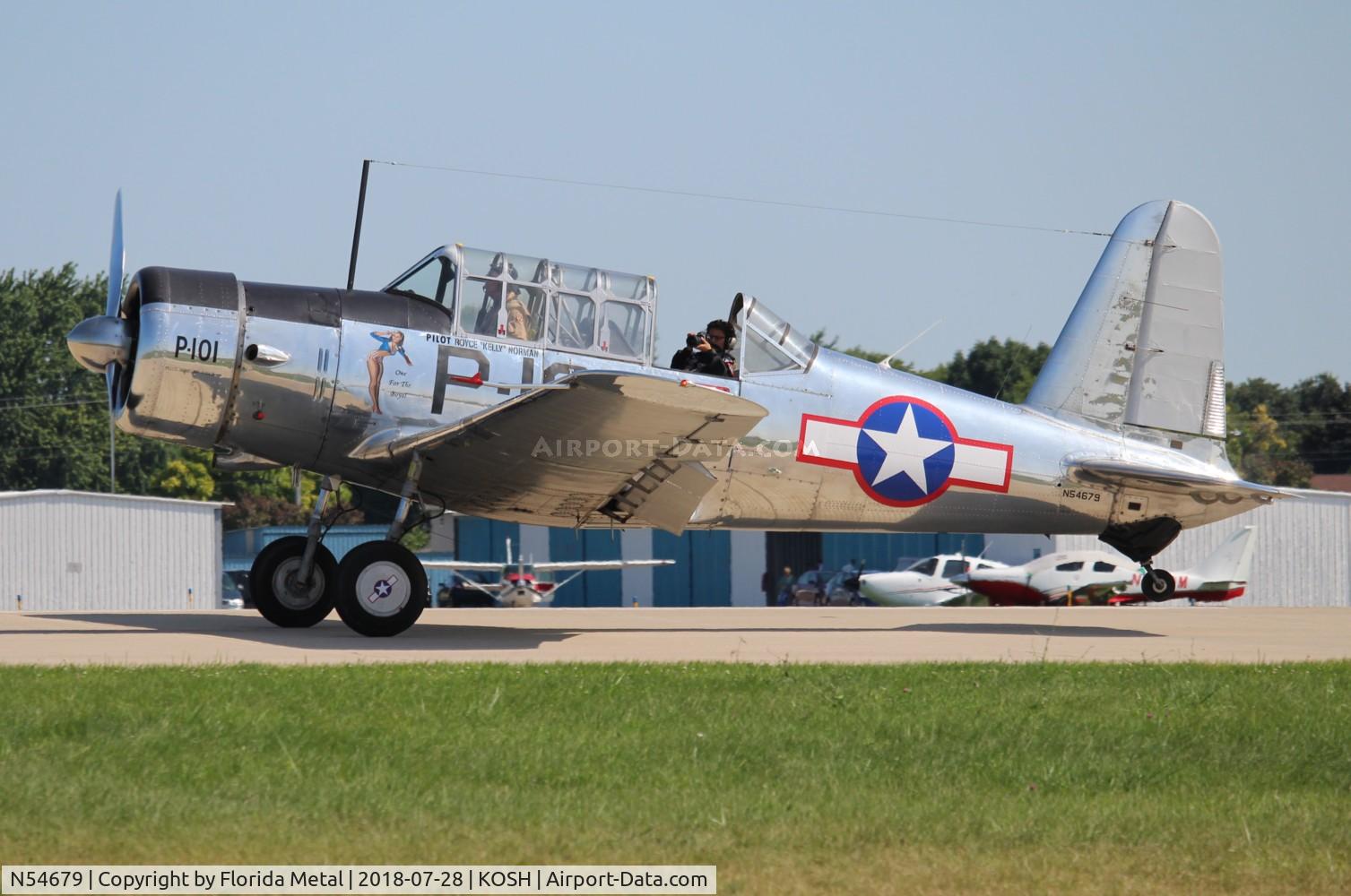 N54679, 1941 Consolidated Vultee BT-13A C/N 2990, BT-13A