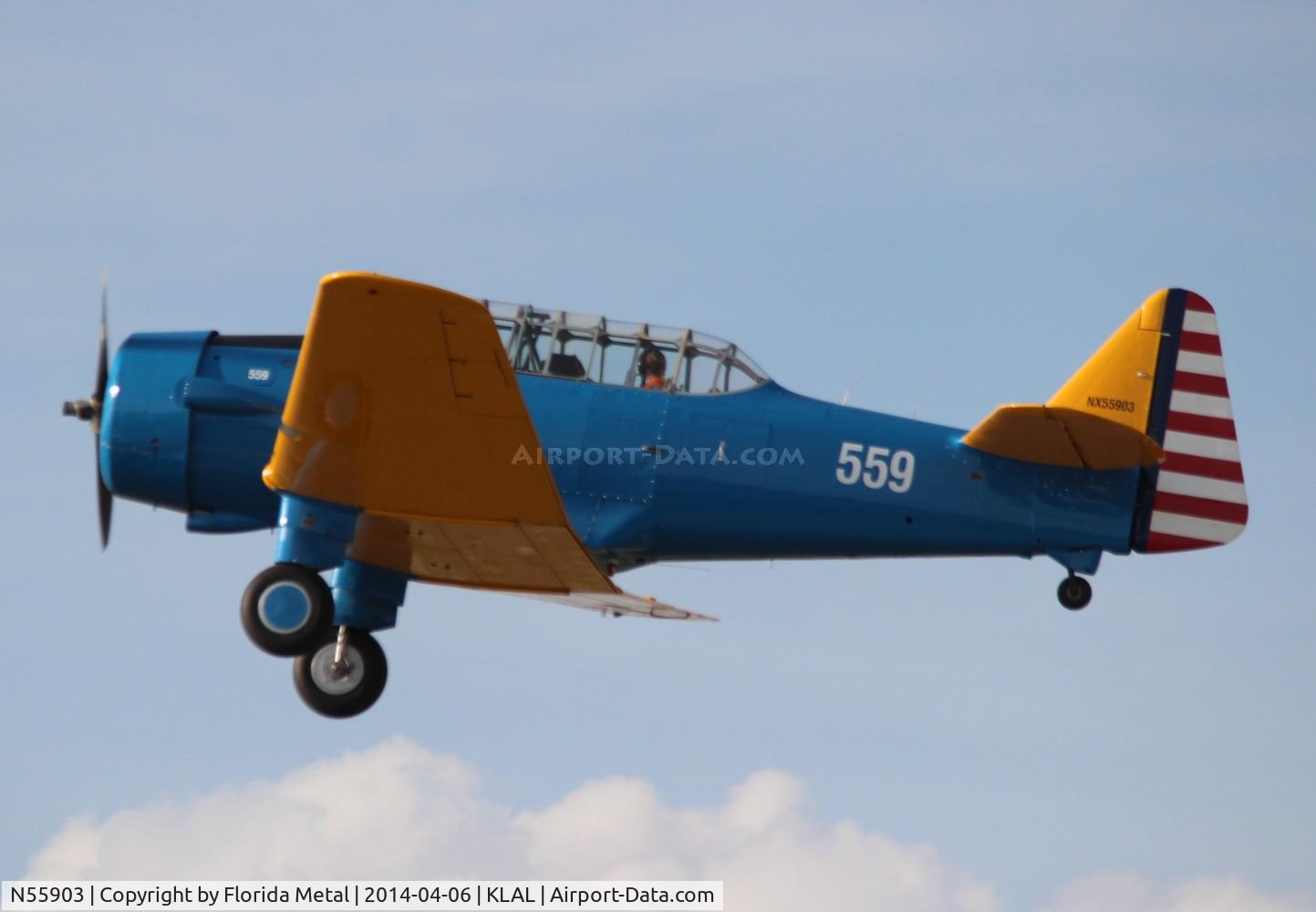N55903, 1939 North American NA-64 C/N 64-3022, NA-64