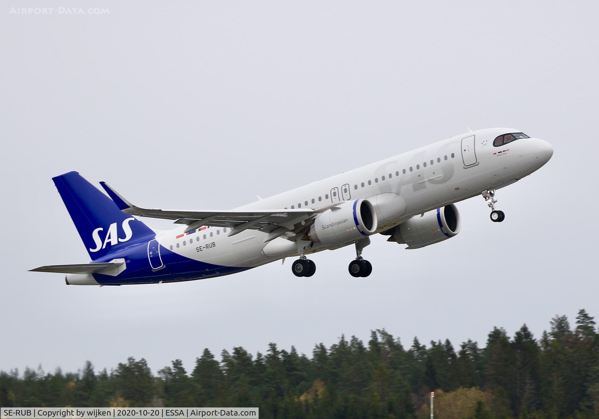 SE-RUB, 2020 Airbus A320-251N C/N 9518, RWY 19L